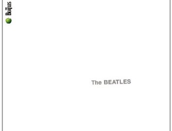 The Beatles White Album cover